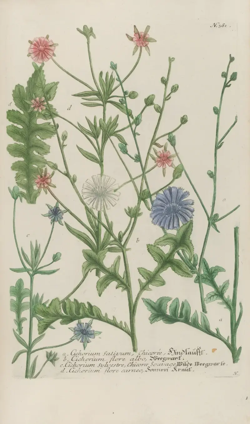 Phytanthoza iconographia Pl.104 av Johann Wilhelm Weinmann
