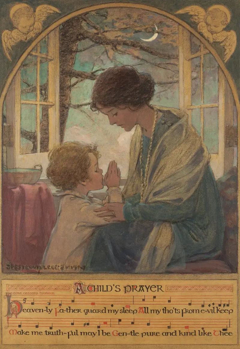 Ett barns bön av Jessie Willcox Smith
