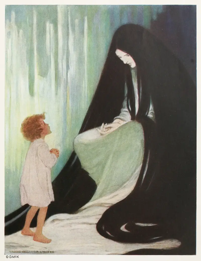 Bist du krank, lieber Nordwind von Jessie Willcox Smith