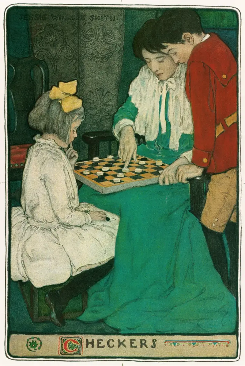 Dáma, Jessie Willcox Smith