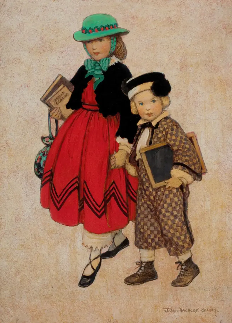 Omslag till Good Housekeeping Magazine av Jessie Willcox Smith