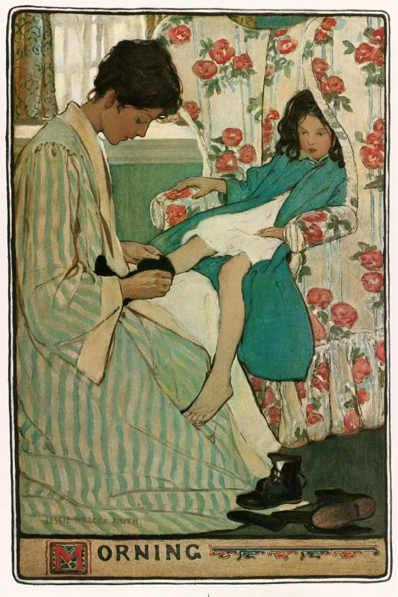 Poranek, Jessie Willcox Smith
