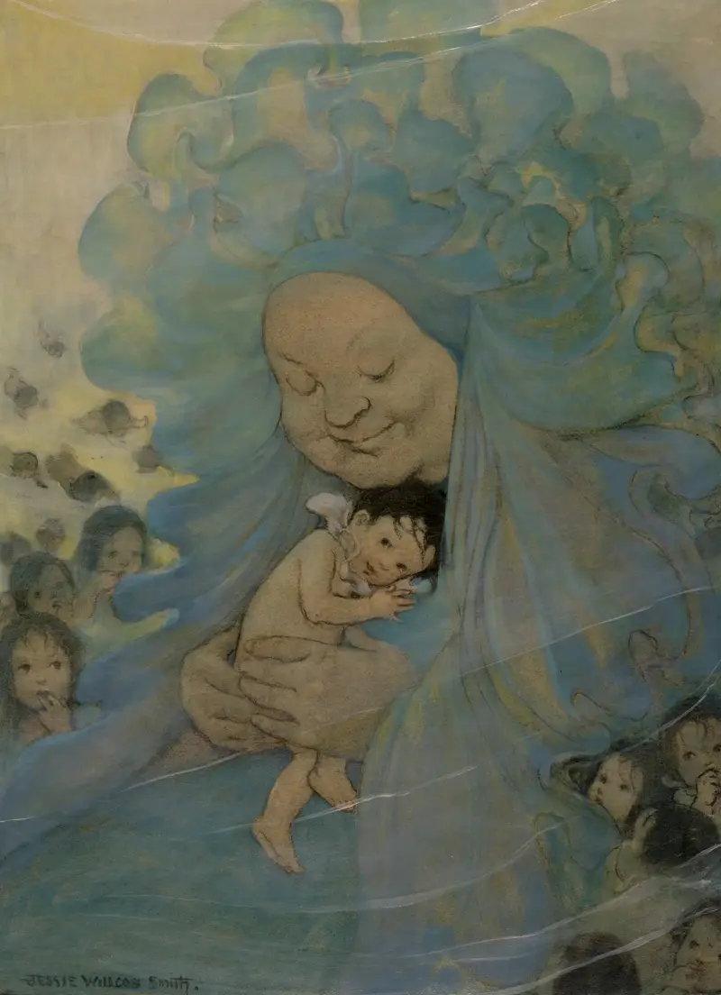 Mrs. Doasyouwouldbedoneby von Jessie Willcox Smith