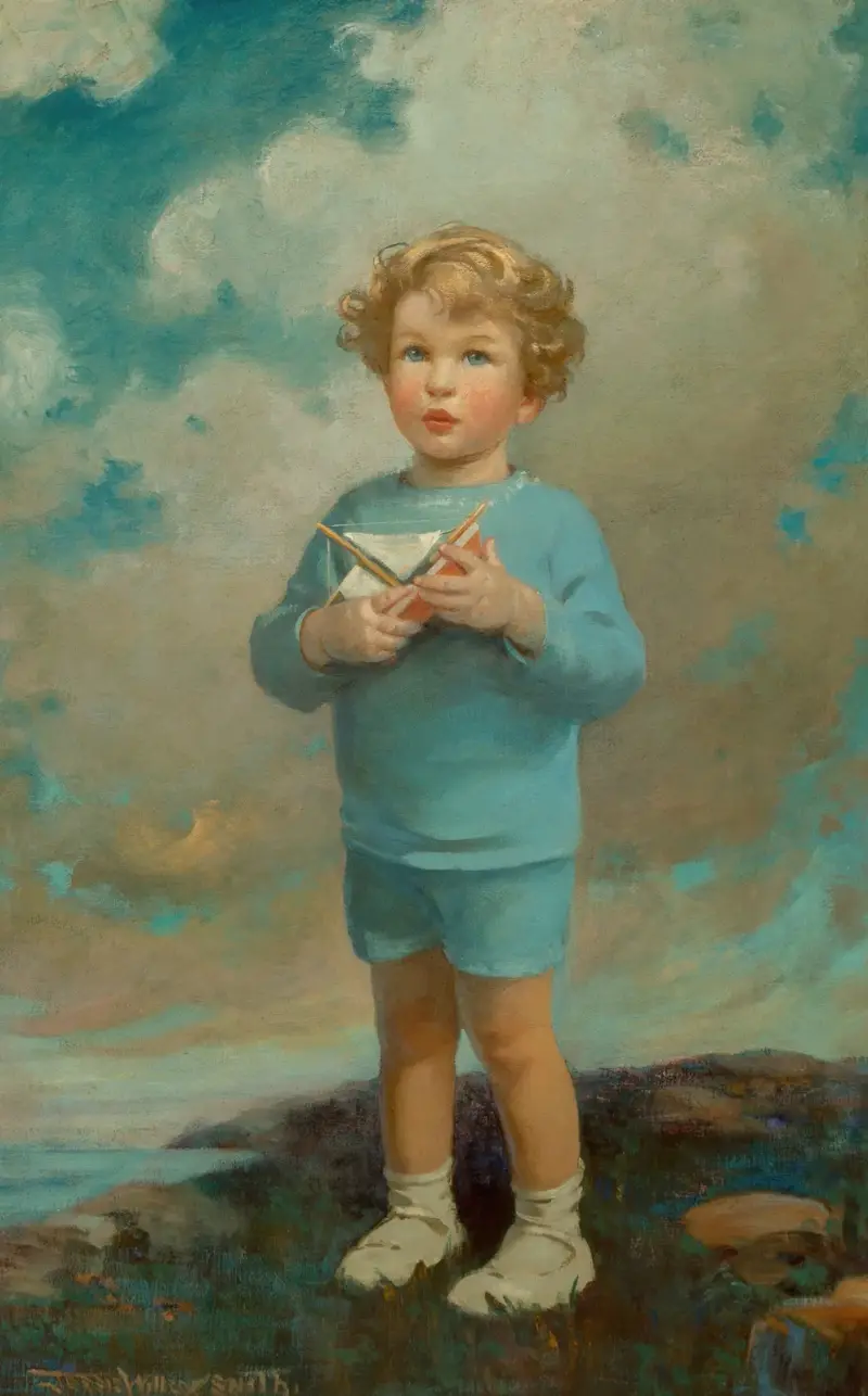 Porträtt av en pojke av Jessie Willcox Smith