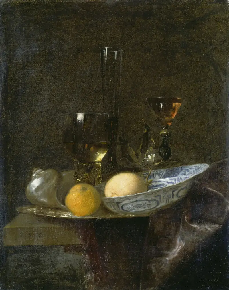 Still Life With Oranges av Willem Kalf