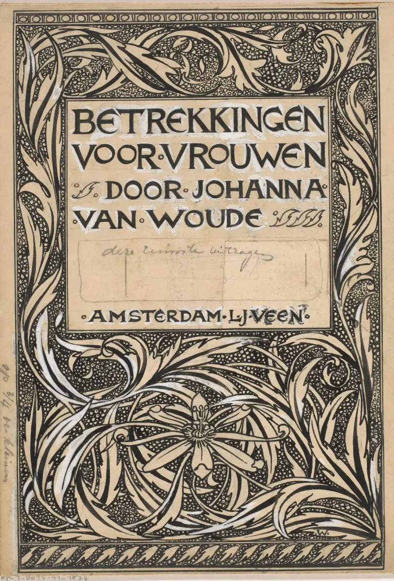 Bokomslag för Johanna van Woude, Betrekkingen voor vrouwen av Willem Wenckebach
