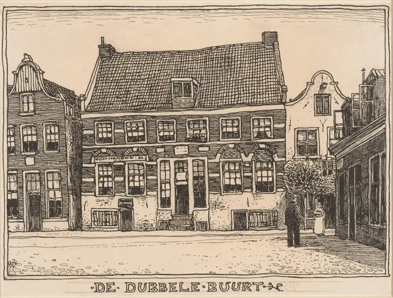 De Dubbele Buurt te Amsterdam av Willem Wenckebach