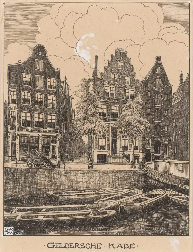 Nabrzeże Gelderse w Amsterdamie, Willem Wenckebach