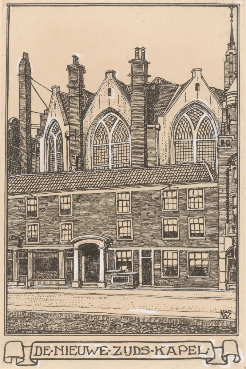 De Nieuwe Zijds Kapel i Amsterdam av Willem Wenckebach