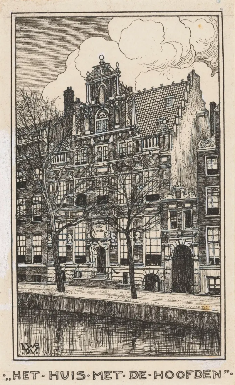 Huset med huvudena i Amsterdam av Willem Wenckebach