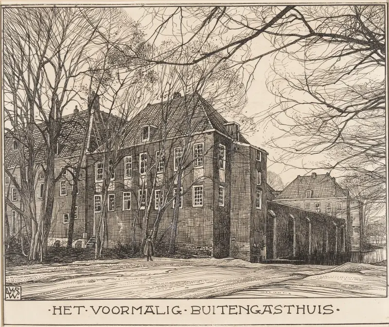 Het voormalig Buitengasthuis te Amsterdam av Willem Wenckebach