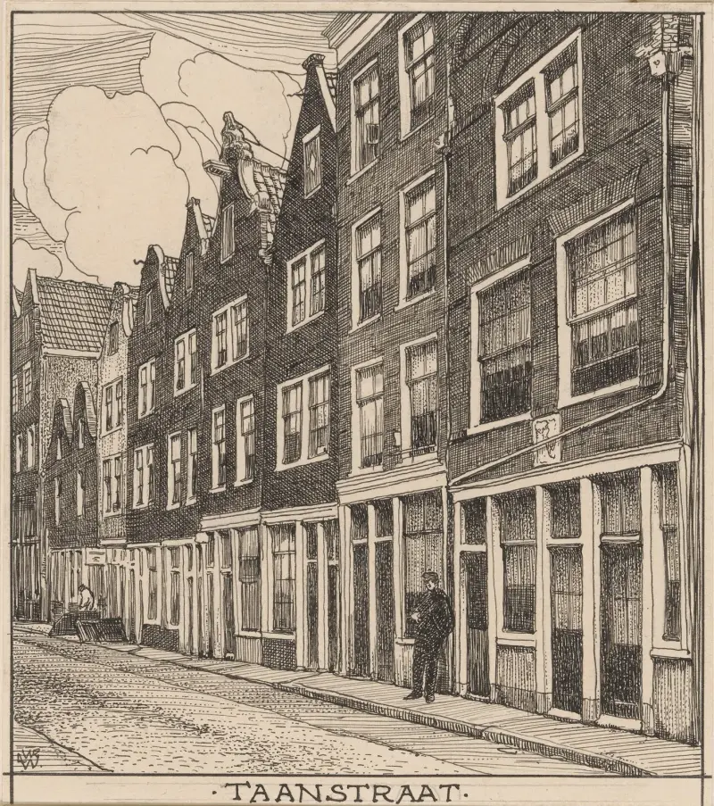 Ulica Taan w Amsterdamie, Willem Wenckebach