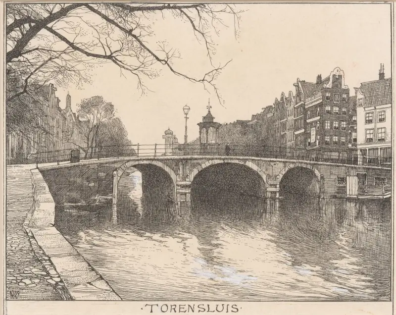 Torensluis w Amsterdamie, Willem Wenckebach
