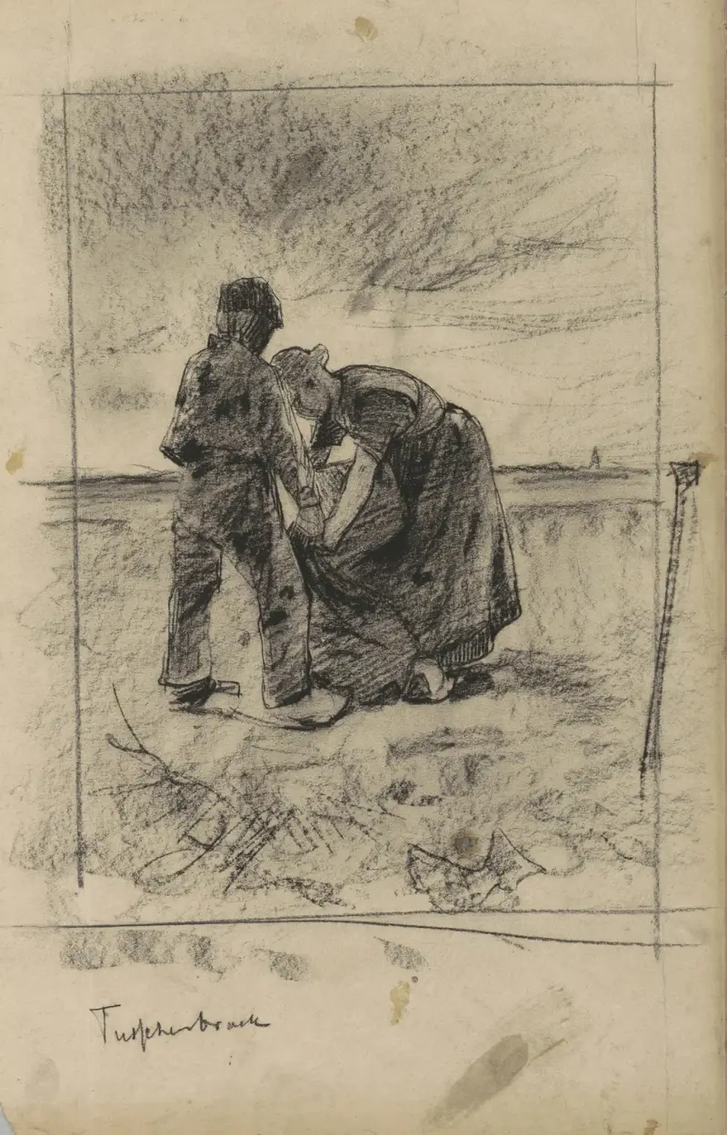 Potatisupptagning av Willem Witsen