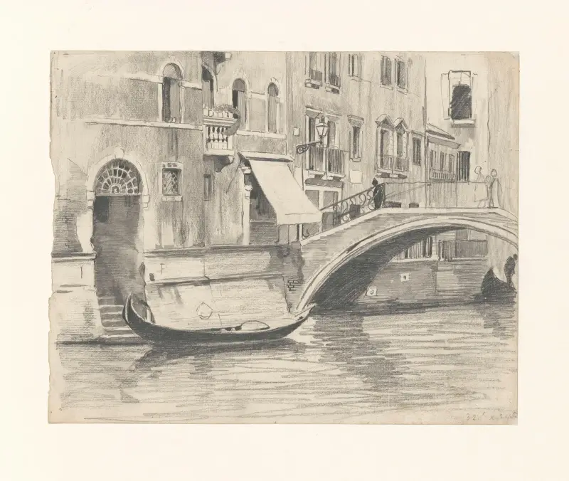 Blick auf Venedig von Willem Witsen