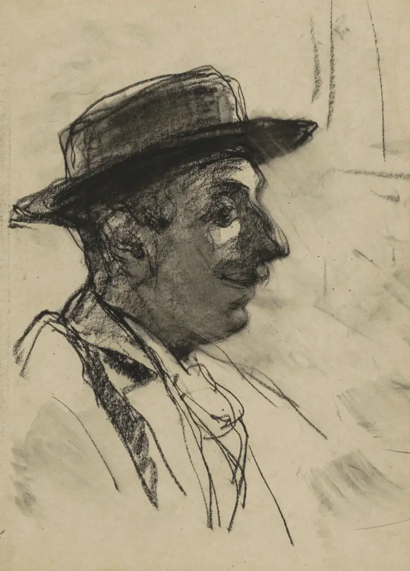 Man med hatt av Willem Witsen