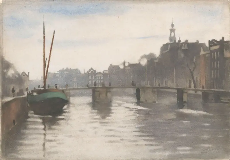 Gamla Schans i Amsterdam av Willem Witsen