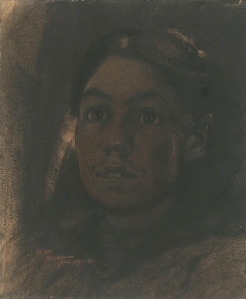 Porträtt av Martha van Eeden-van Vloten av Willem Witsen