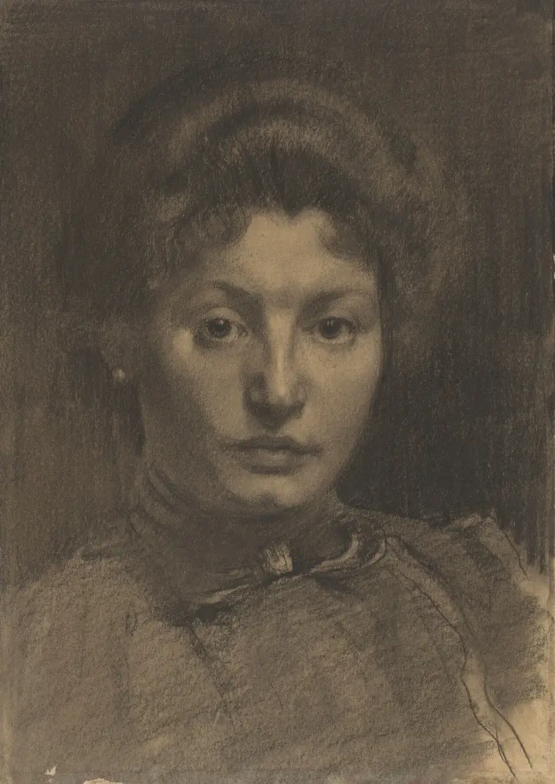 Porträtt av fru Marie Breitner-Jordan av Willem Witsen