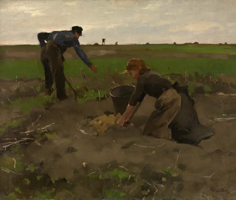 Sběrači brambor, Willem Witsen