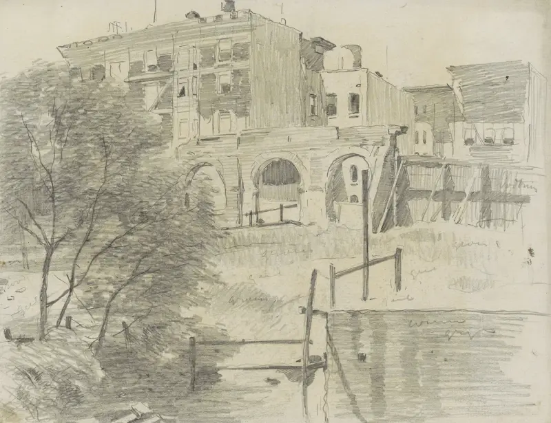 Ruine in San Francisco von Willem Witsen