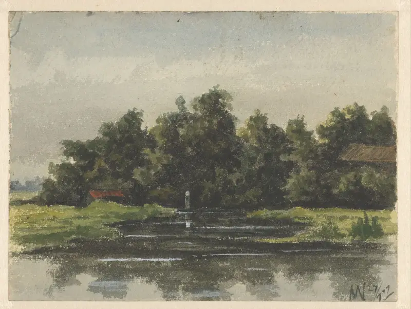 Stadsvy av Willem Witsen