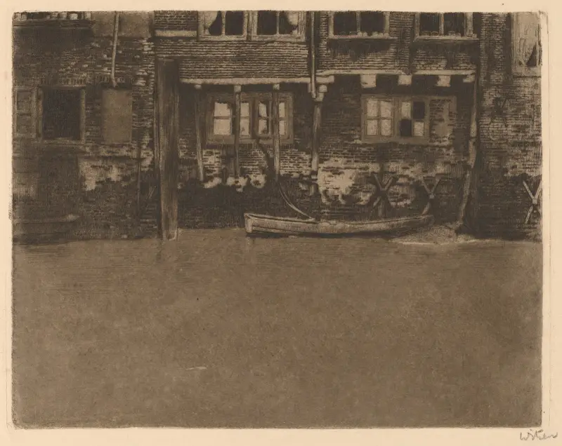 Voorstraatshaven, Dordrecht av Willem Witsen