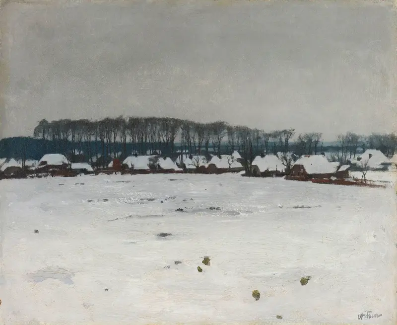 Vinterlandskap av Willem Witsen
