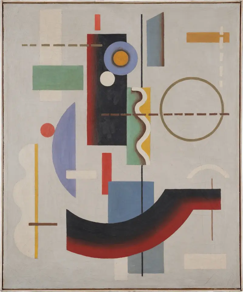 Geometrické plovoucí formy, Willi Baumeister