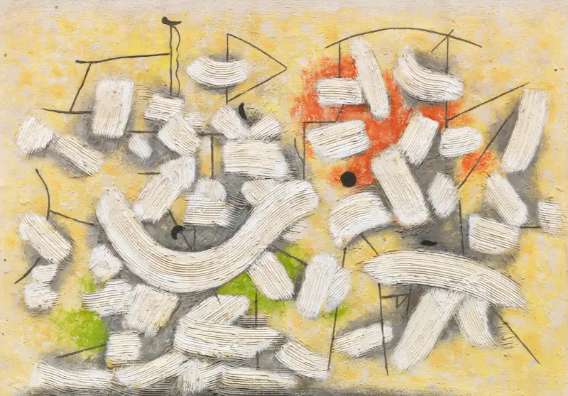 Kammzugfiguren av Willi Baumeister