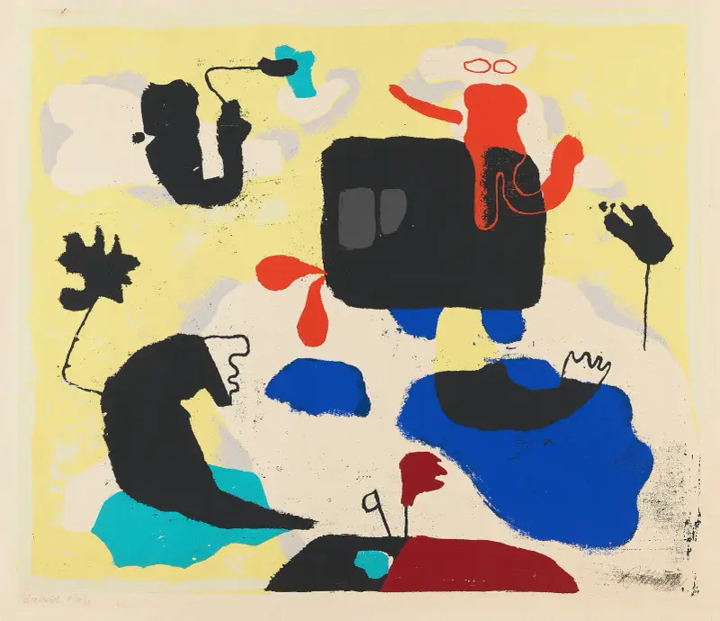 Moby Dick von Willi Baumeister