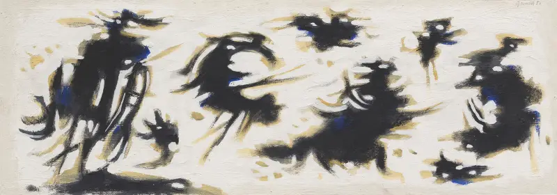 Nächtliche Phantome von Willi Baumeister
