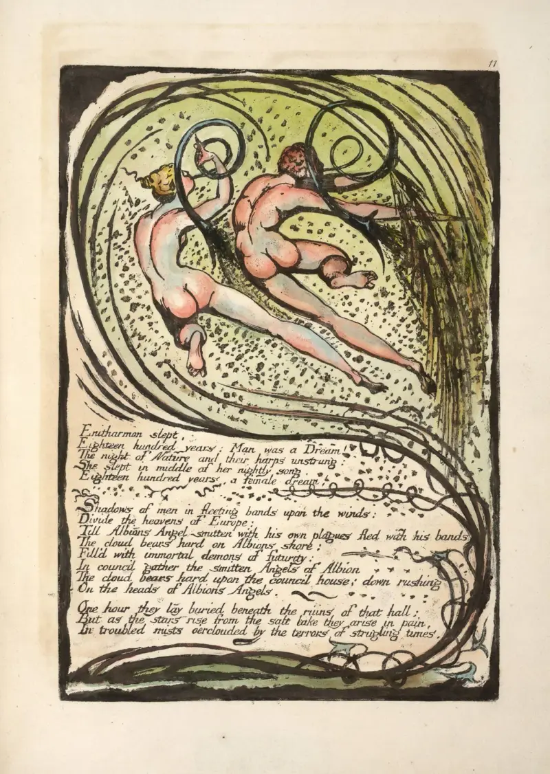 Enitharmon spala…, 1794 – Nr. 2, William Blake