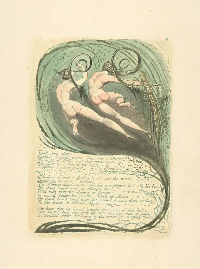 Enitharmon slept,…, 1794 – Nr. 1, William Blake