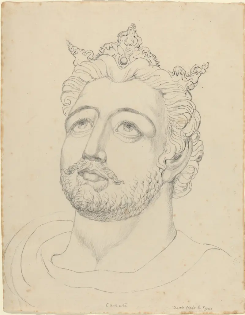 Knut der Große von William Blake