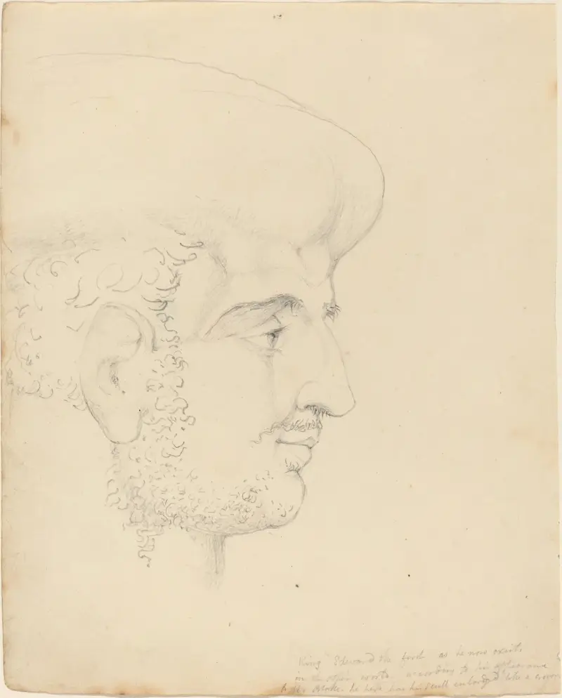 König Edward von William Blake