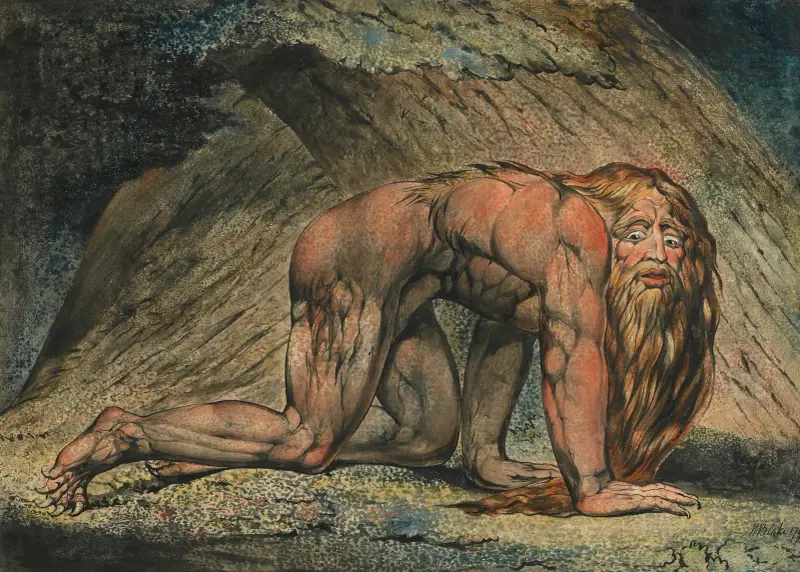 Nebuchadnesar, 1795 – Nr. 2, William Blake
