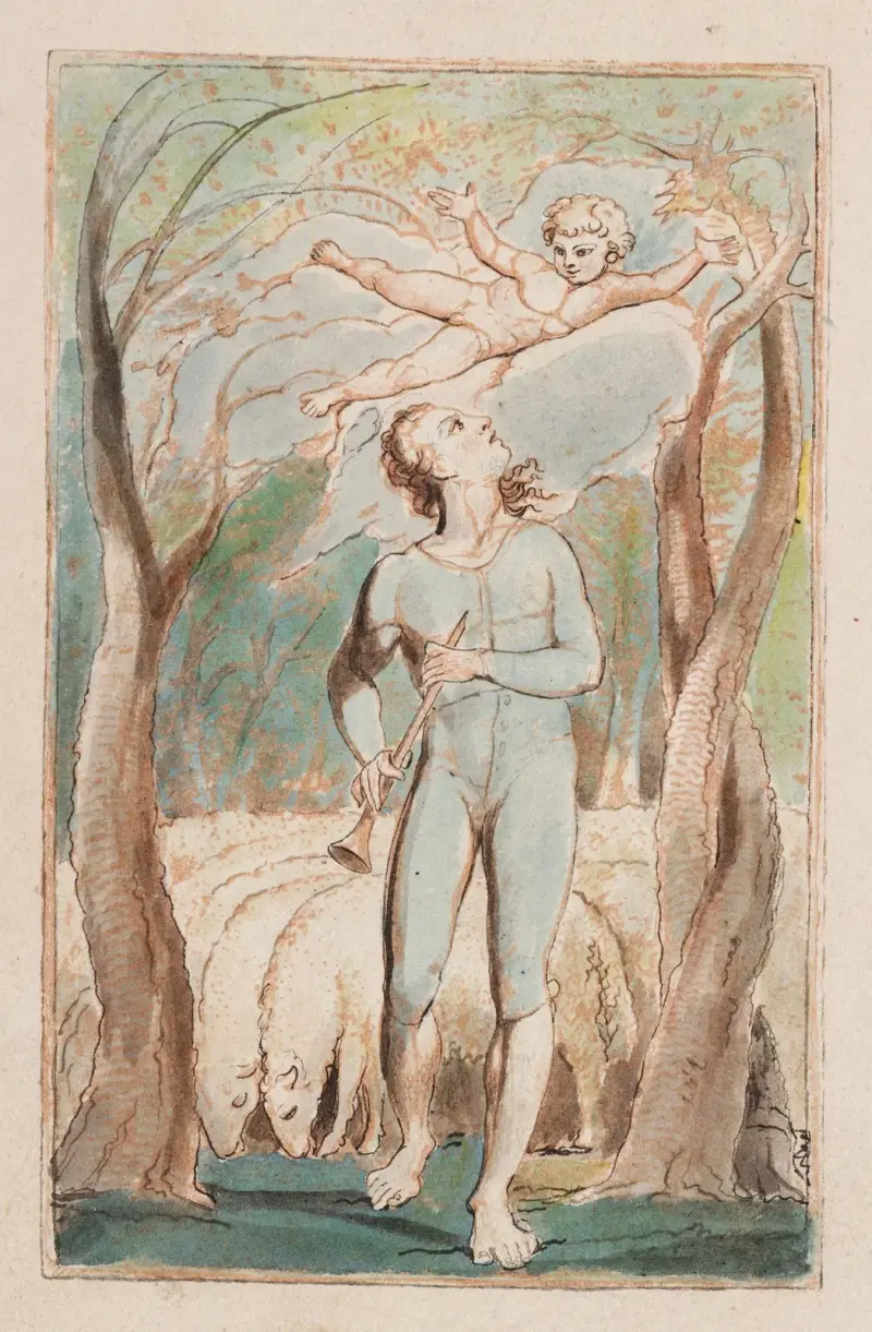 Pl. 1 – Frontispis, William Blake