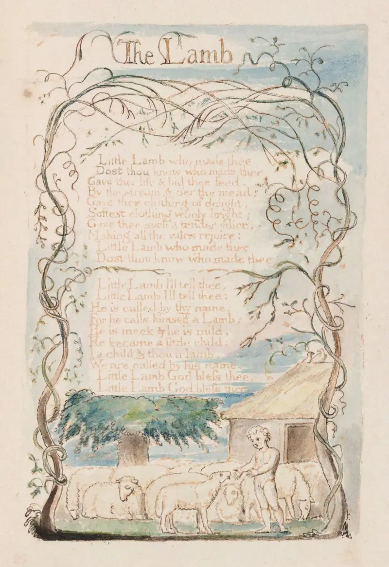 Pl. 20 – Beránek, William Blake