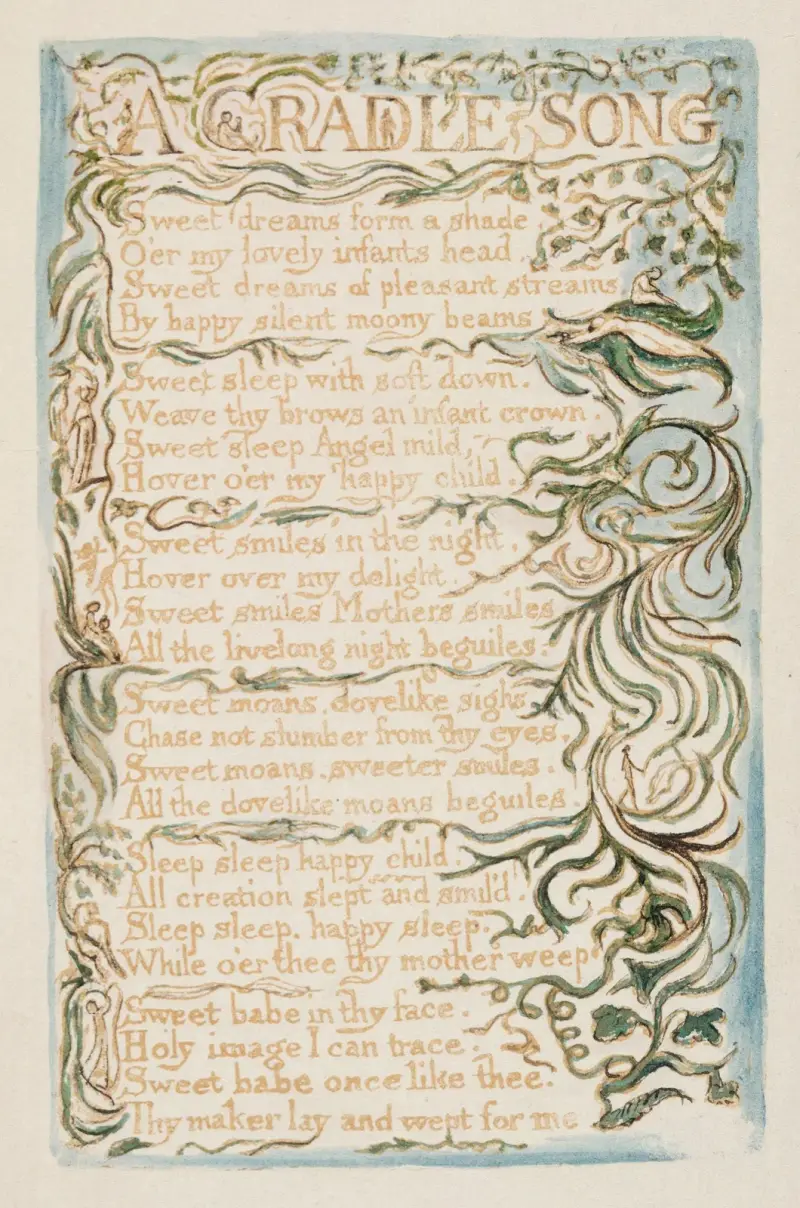 Pl. 26 – Ein Wiegenlied von William Blake