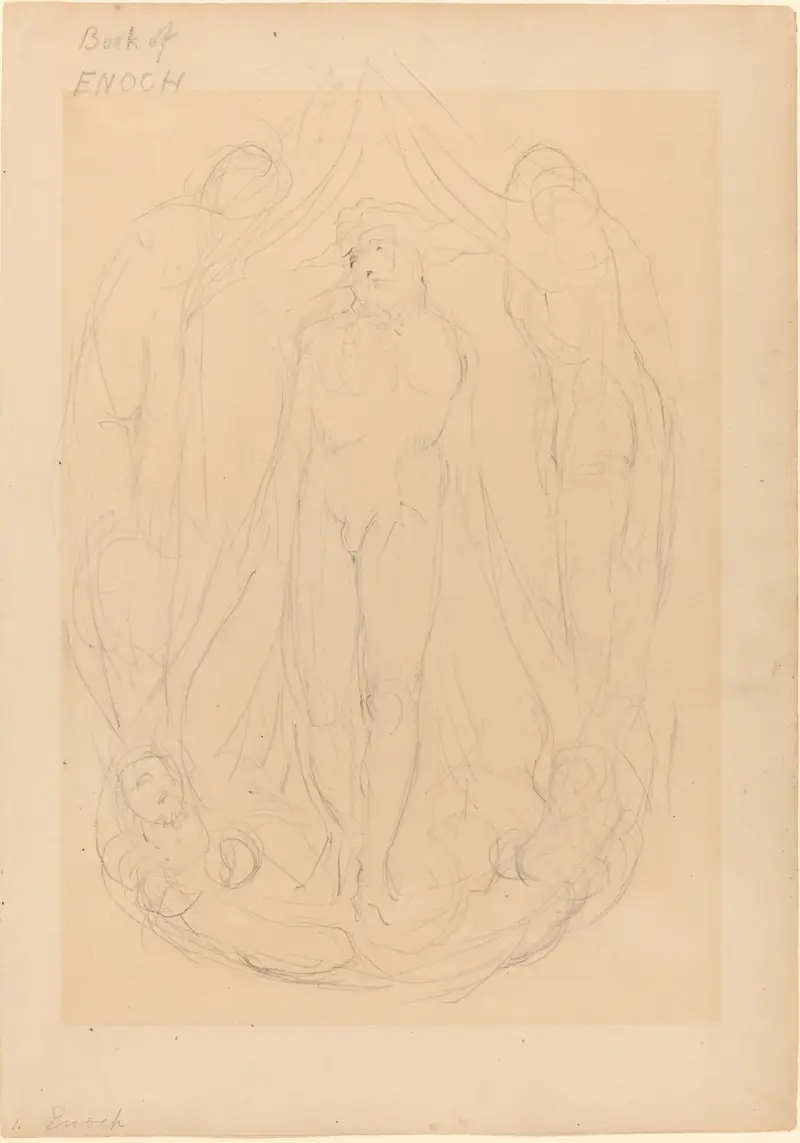 The Vision of the Lord of Spirits av William Blake