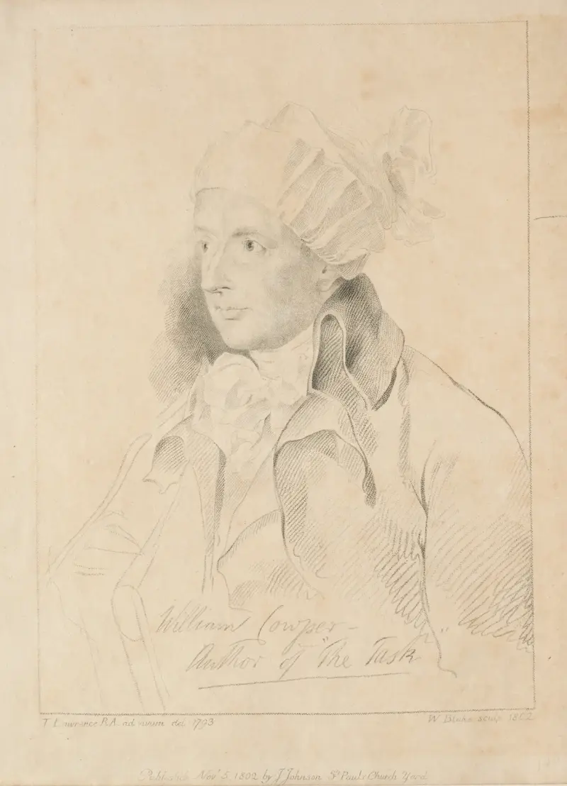 William Cowper, 1802 – Nr. 1, William Blake