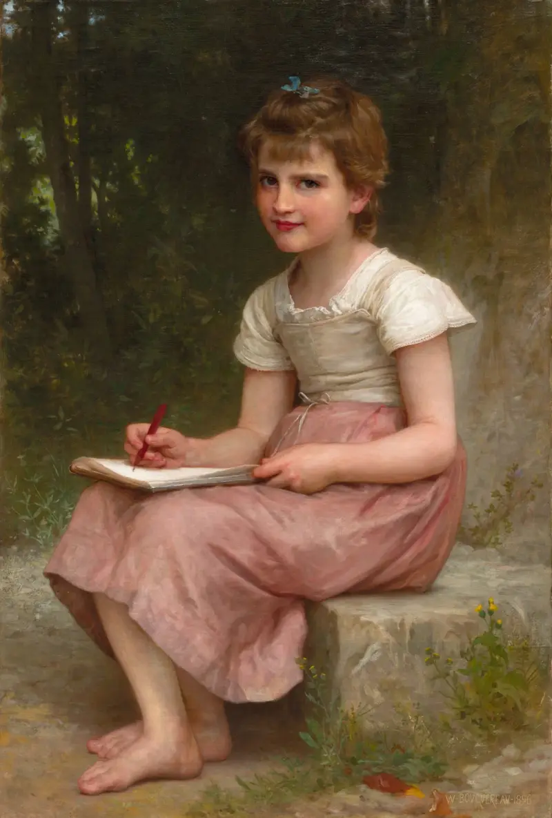 A Calling von William Bouguereau