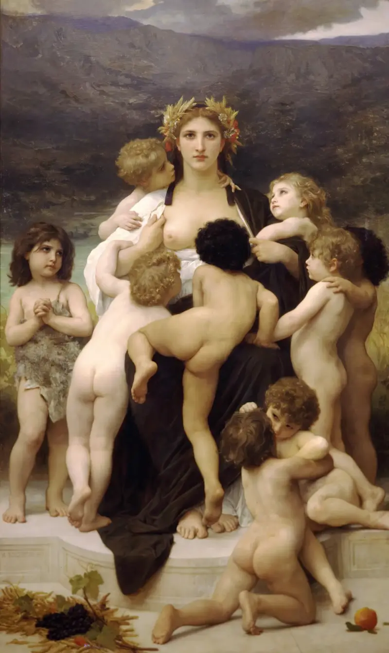 Alma Parens von William Bouguereau