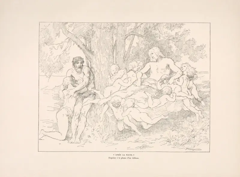 Efter felet av William Bouguereau