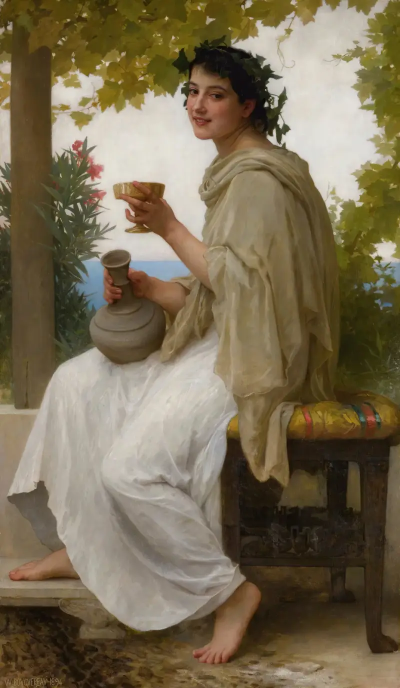 Backant av William Bouguereau