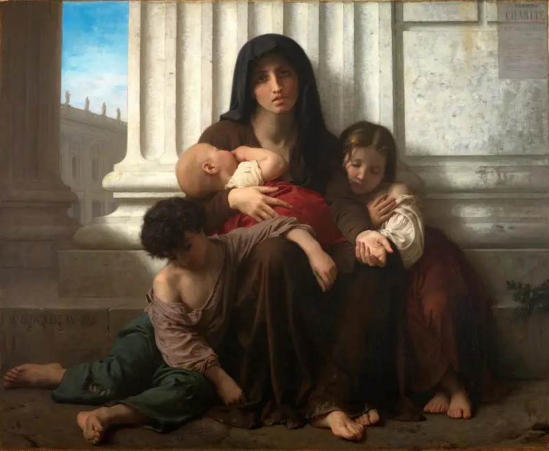 Láska k bližnímu, William Bouguereau
