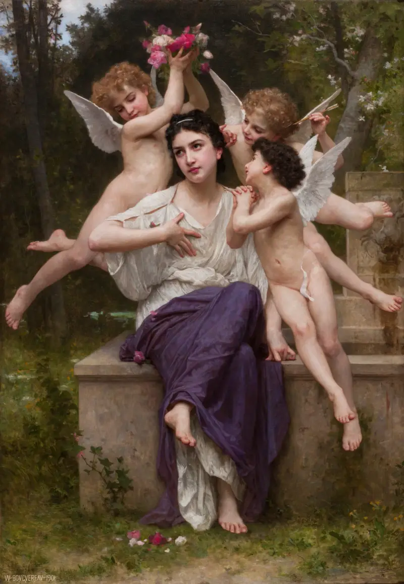 Vårdröm av William Bouguereau