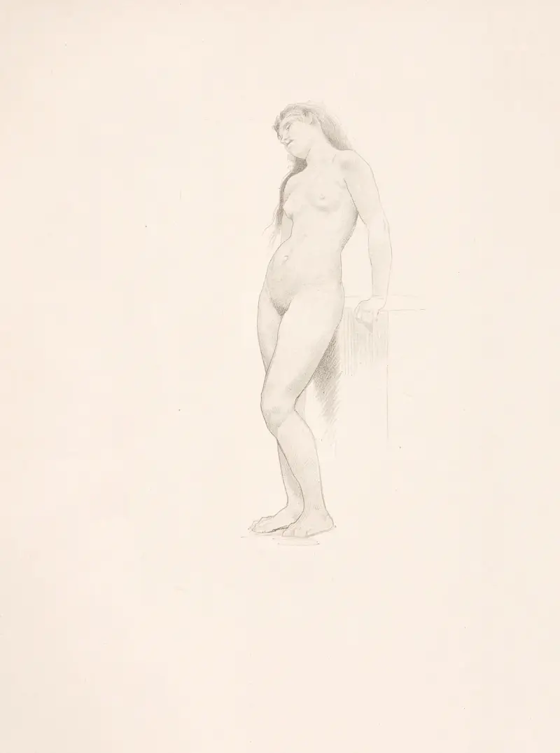 Frauenstudie – Nr. 2 von William Bouguereau