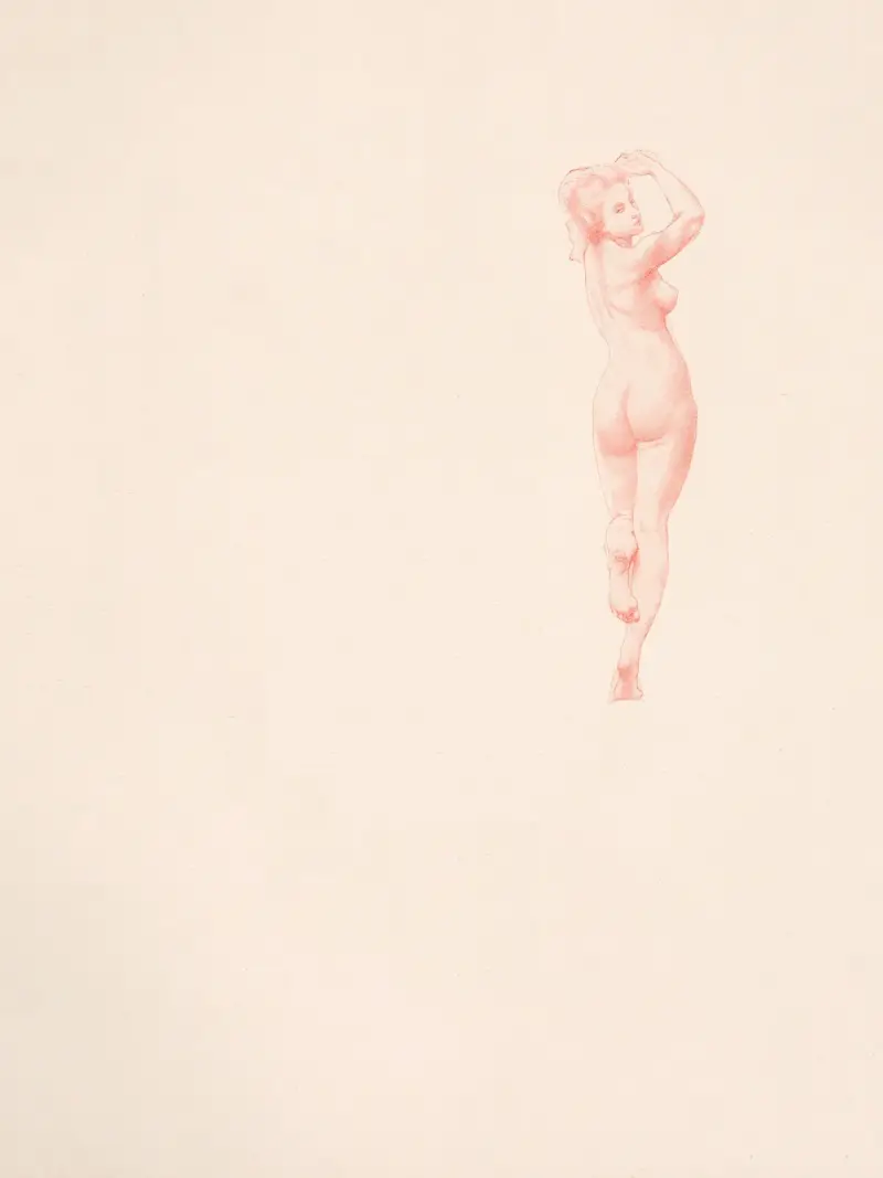 Frauenstudie – Nr. 8 von William Bouguereau